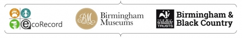 EcoRecord, Birmingham Museums, Wildlife Trust Birmingham and the Black Country