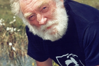 David Bellamy at Meathop Moss Nature Reserve 1998