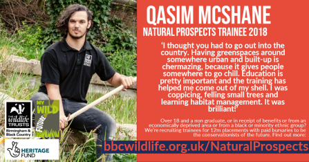 Natural Prospects Trainee - Qasim Mcshane