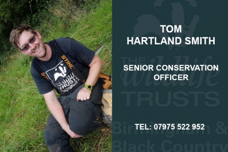 Senior Conservation Officer - Tom Hartland-Smith