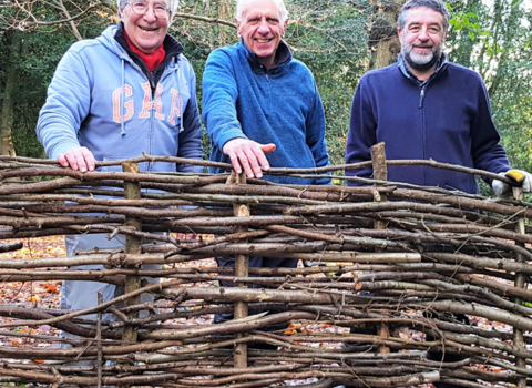 Volunteering at Moseley Bog